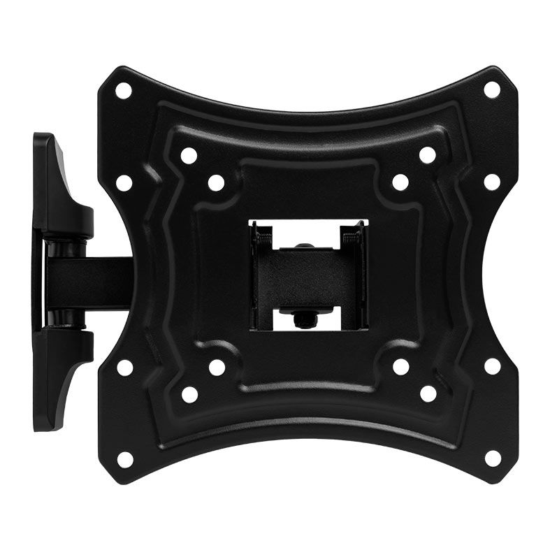 Suporte Articulado Para TV Zinnia Rubra, 14 Pol. a 43 Pol., Preto, ZNO-RBRA-BL01