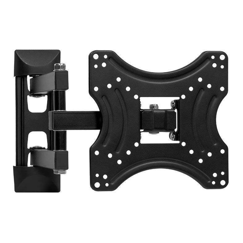 Suporte Articulado Para TV Zinnia Rubra T100, 14 Pol. a 65 Pol., Preto, ZNO-RBRAT-BL01