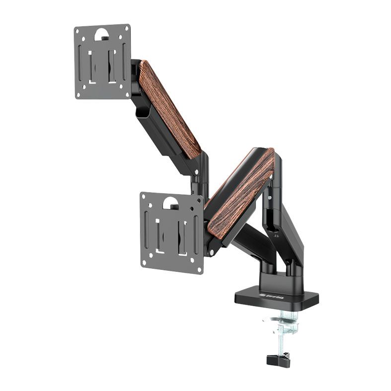 Suporte Articulado Para Monitor Zinnia Rust 200, 17 Pol a 32 Pol, Preto, ZNO-RUST200-BL01