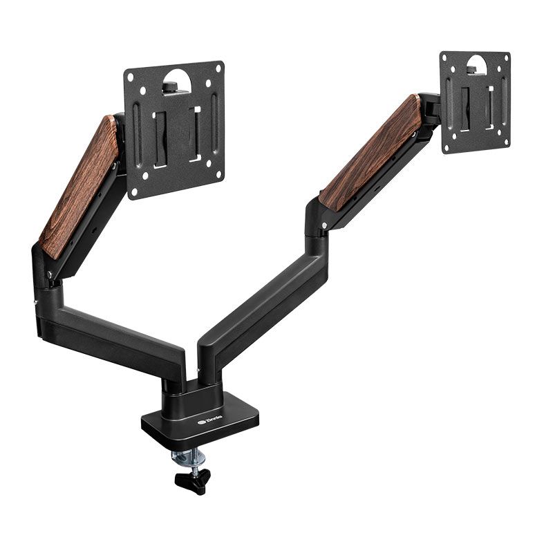 Suporte Articulado Para Monitor Zinnia Rust 200, 17 Pol a 32 Pol, Preto, ZNO-RUST200-BL01