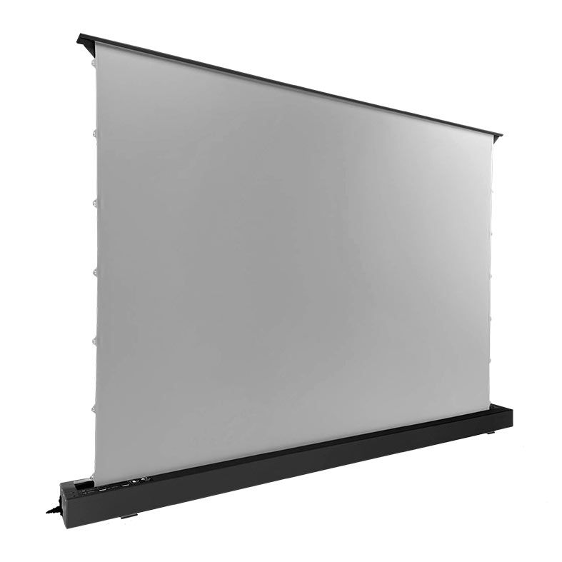 Tela de Projecao Eletrica Zinnia, 133 Pol, Retratil, Com Controle Remoto, ZNO-TP133-BL01