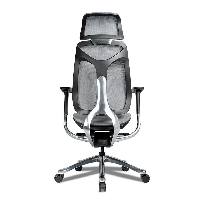 Cadeira Office Zinnia Versailles, Preto, ZNO-VAS-BK
