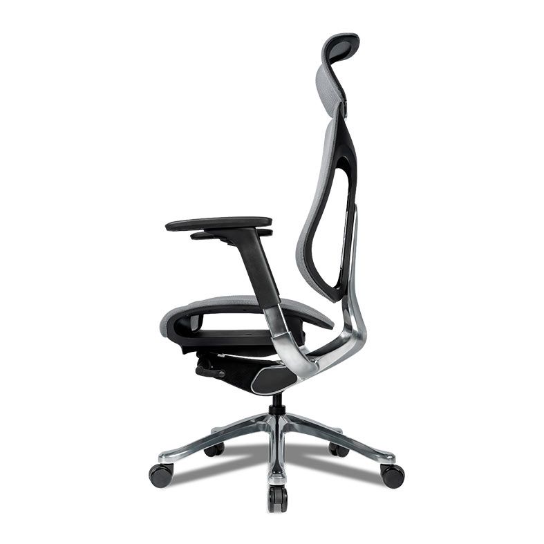 Cadeira Office Zinnia Versailles, Preto, ZNO-VAS-BK