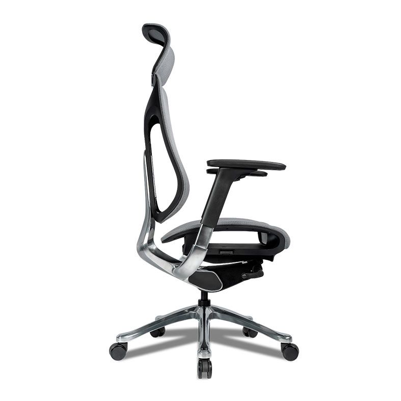 Cadeira Office Zinnia Versailles, Preto, ZNO-VAS-BK