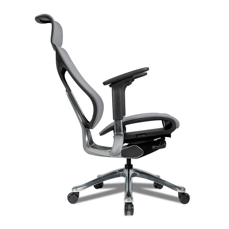 Cadeira Office Zinnia Versailles, Preto, ZNO-VAS-BK