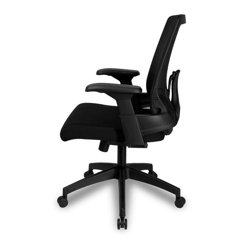 Cadeira Office Zinnia Valencia Pro, Preto, ZNO-VLCP-PRO