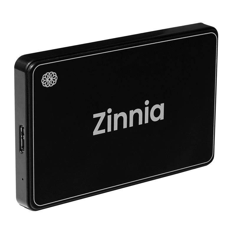HD Externo Zinnia Volare ZV1, 1TB, Micro-USB, 5400RPM, Preto, ZNO-VLR-ZV1