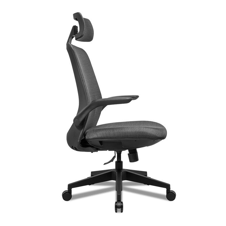 Cadeira Office Zinnia Venecia, Espuma Moldada, Preto, ZNO-VNA-BK