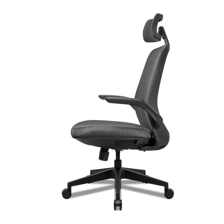 Cadeira Office Zinnia Venecia, Espuma Moldada, Preto, ZNO-VNA-BK