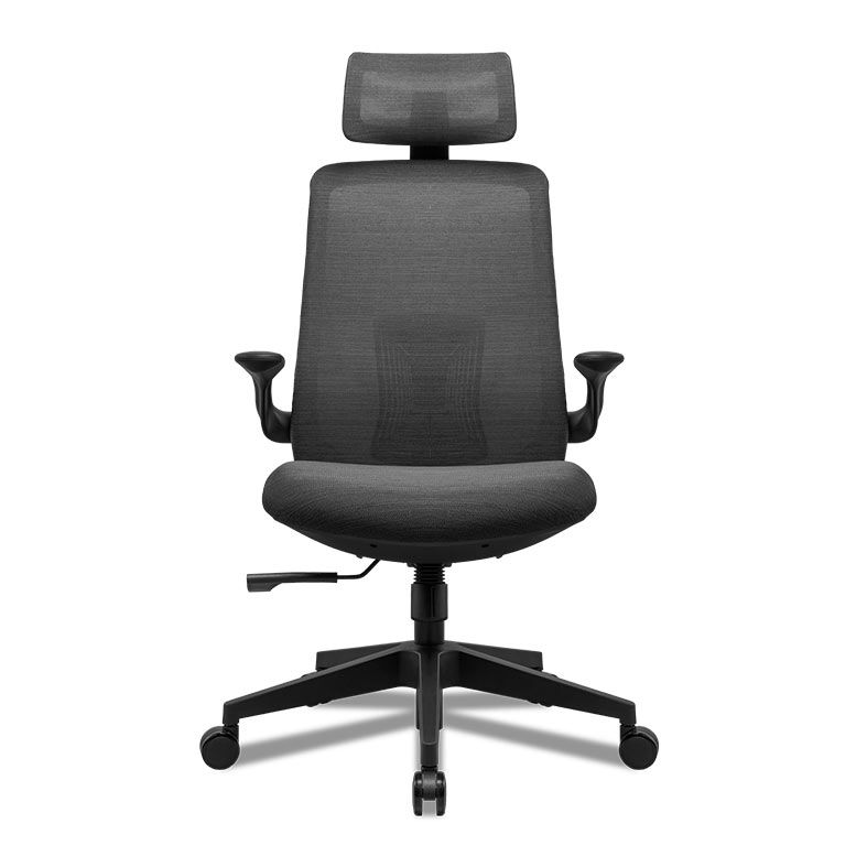 Cadeira Office Zinnia Venecia, Espuma Moldada, Preto, ZNO-VNA-BK