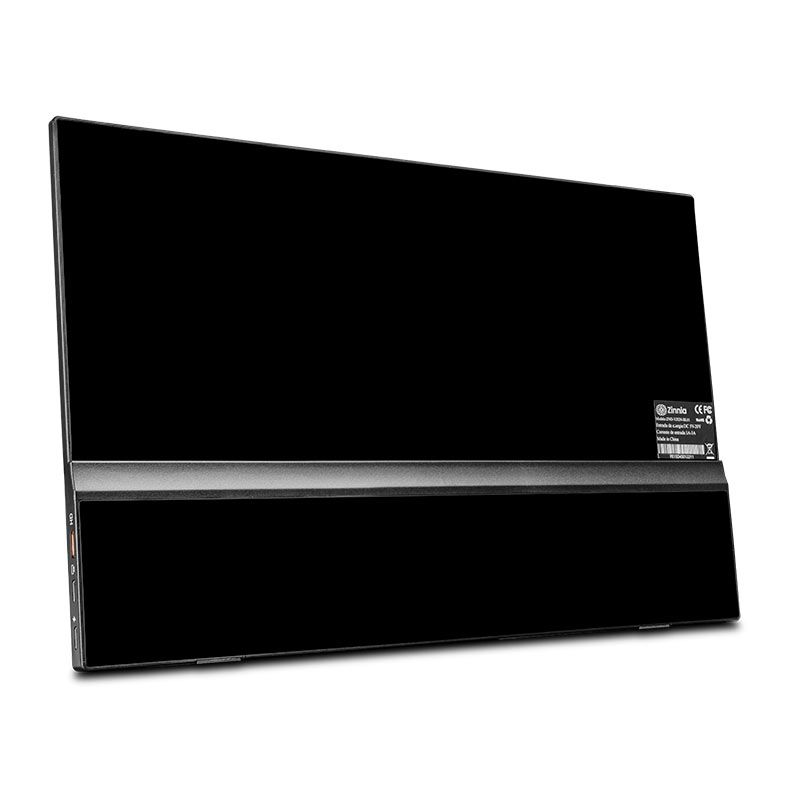 Monitor Portatil Zinnia Vizion, 15.6 Pol IPS, FHD, 3ms, 60Hz, Mini HDMI/Tipo C, ZNO-VZON-BL01