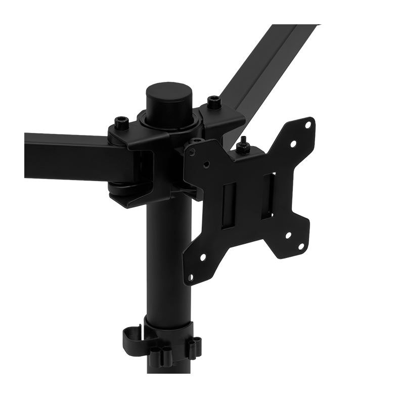 Suporte Articulado Para 3 Monitores Zinnia Nimbo 300, 10 Pol. A 32 Pol., Preto, ZNO-ZBO300-BK01