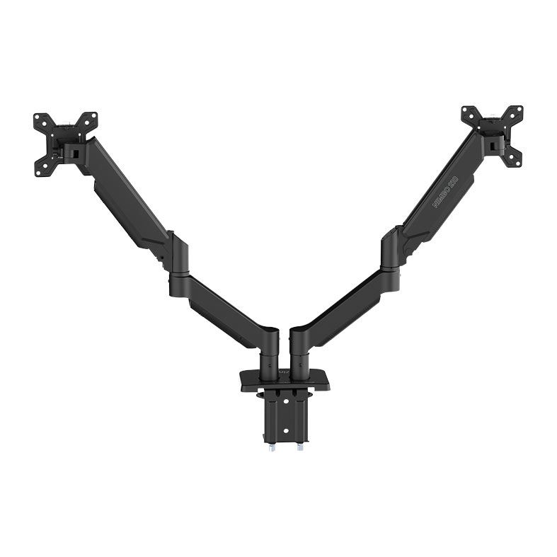Suporte Articulado Para Dois Monitores Zinnia Nimbo 210, 13 Pol. a 32 Pol., Preto, ZNO-ZNNBO210-BK01