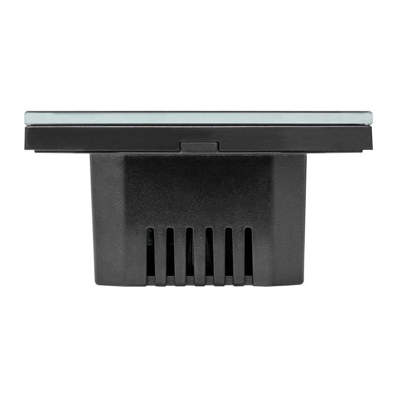 Interruptor Smart Zinnia, 3 Botoes, 10A, 50/60Hz, Preto, ZNS-I3B-BK01