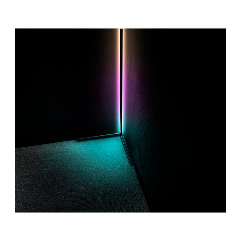 Luminaria Zinnia Cintila, RGB, Preta, ZNS-ZCTLA-BL01