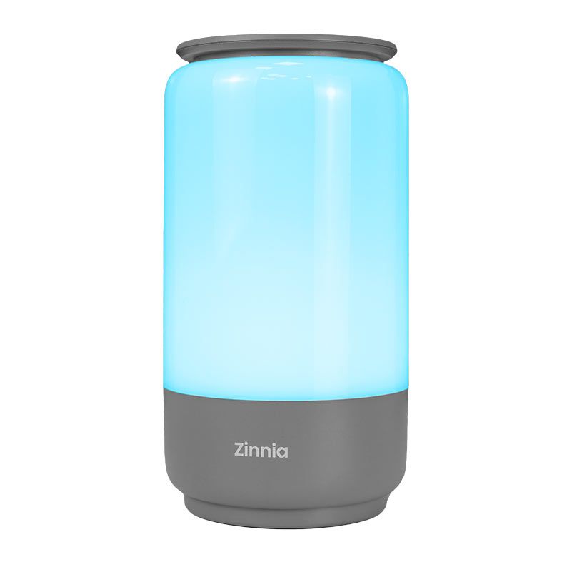 Luminaria Smart Zinnia Lyra, RGB, Cinza, ZNS-ZLA100-RGBCW01