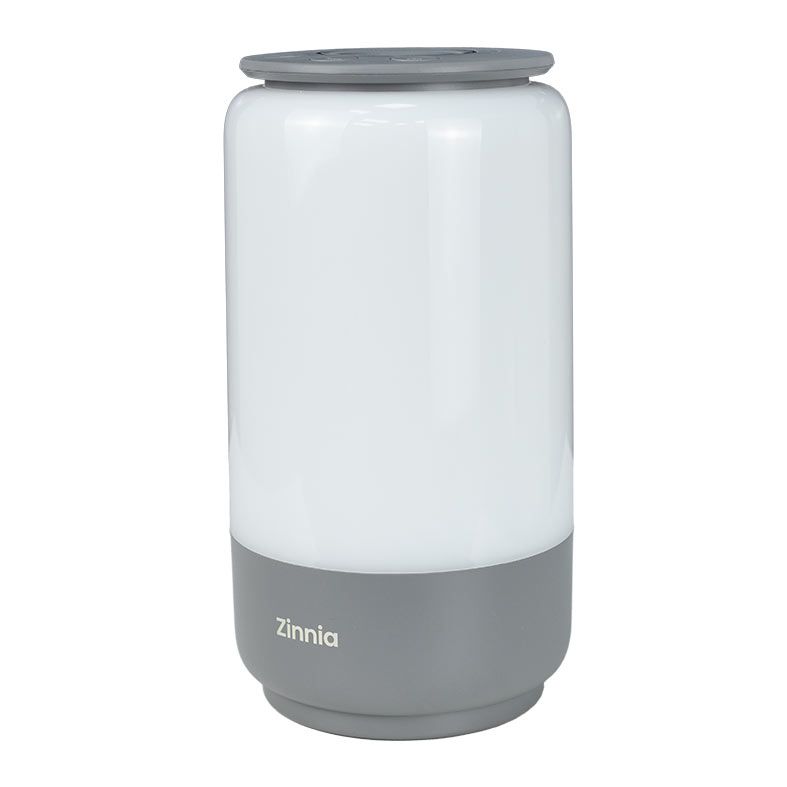 Luminaria Smart Zinnia Lyra, RGB, Cinza, ZNS-ZLA100-RGBCW01