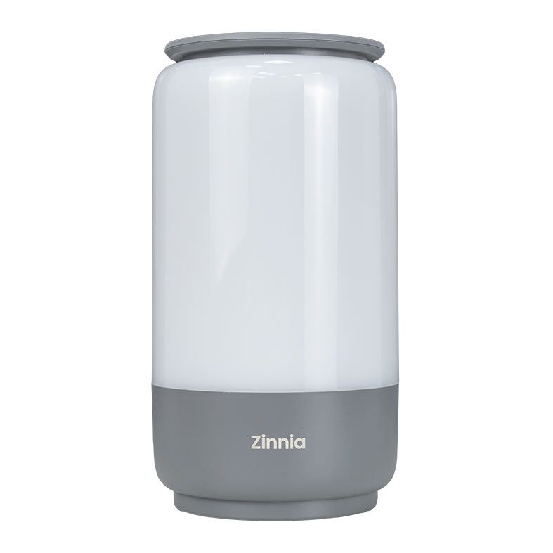Luminaria Smart Zinnia Lyra, RGB, Cinza, ZNS-ZLA100-RGBCW01