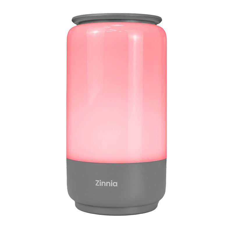 Luminaria Smart Zinnia Lyra, RGB, Cinza, ZNS-ZLA100-RGBCW01