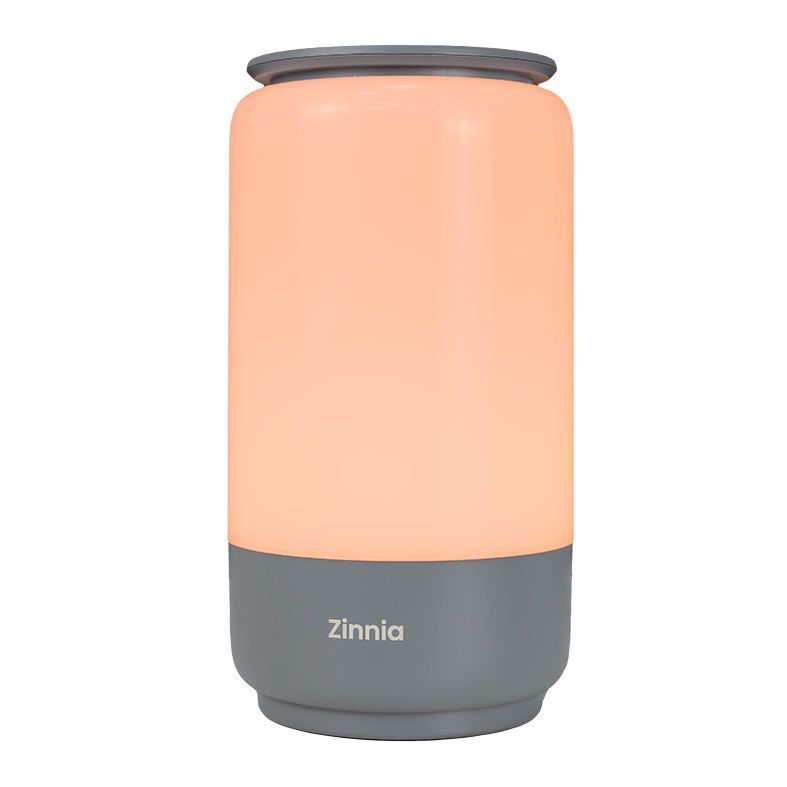 Luminaria Smart Zinnia Lyra, RGB, Cinza, ZNS-ZLA100-RGBCW01