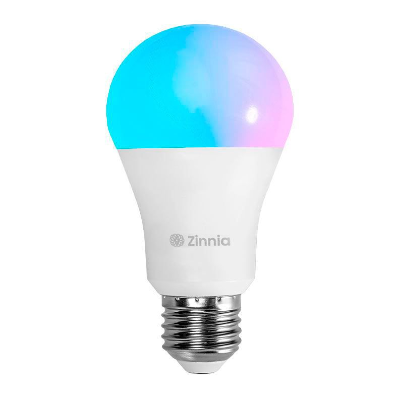 電気チエンソ－ Lampada Inteligente Zinnia Crux CR90, 9W, Wifi, RGB, Branco, ZNS