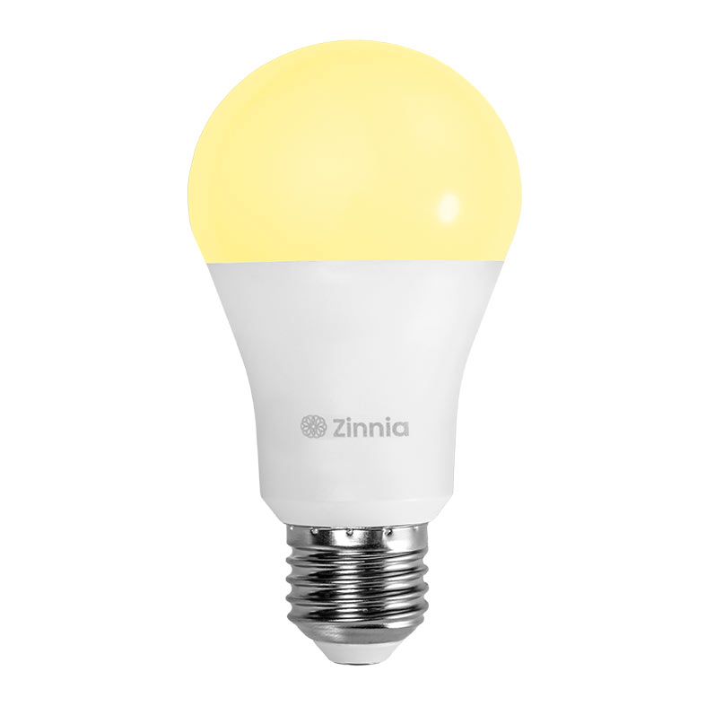 Lampada Inteligente Zinnia Crux CR100, 10W, Wi-Fi, RGB, Branca, ZNS-ZNCR10W-RGBC01