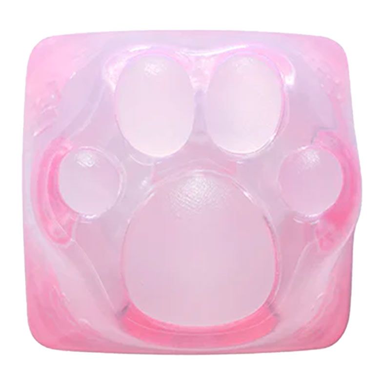 Keycap Gamer Zomoplus Kitty Paw Sakura , ABS e Silicone, ZOMO-SAKURA