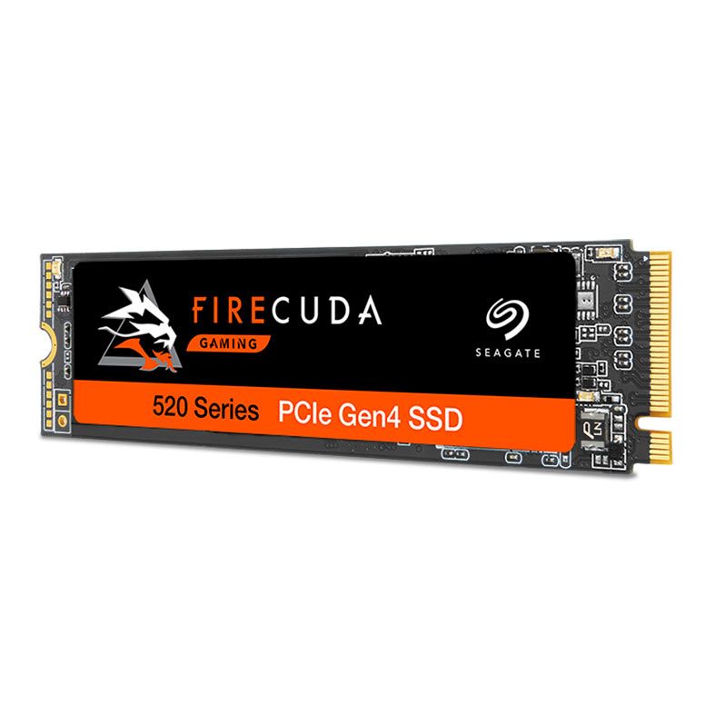 SSD Seagate Firecuda 520, 500GB, M.2 2280, NVME, Leitura 5000MB/s, Gravacao 2500MB/s, ZP500GM3A002