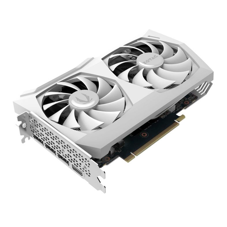 Placa de Video Zotac GeForce RTX 3060 Ti AMP White Edition LHR, 8GB, GDDR6, 256-Bit, ZT-A30610F-10PLHR