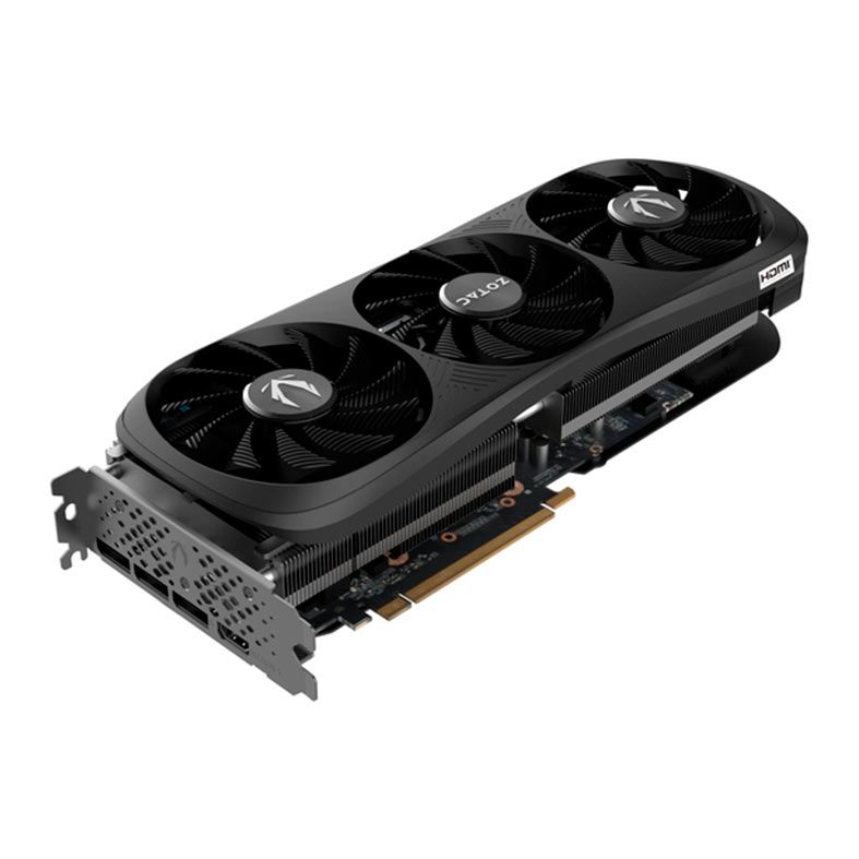 Placa de Video Zotac GeForce RTX 4070 Ti Super Trinity Black Edition, 16GB, GDDR6X, 256-bit, ZT-D40730D-10P-NAC