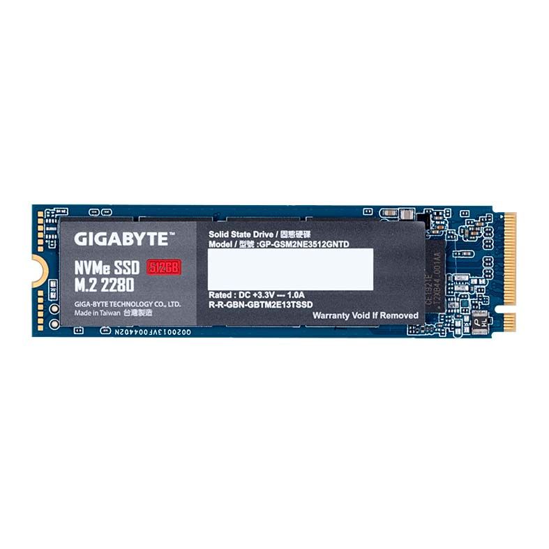 SSD Gigabyte 512GB M.2 2280 PCIe 3.0 x4 NVMe, GP-GSM2NE3512GNTD | Pichau