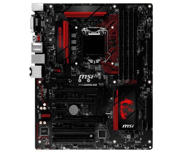 Материнская плата msi z170a gaming m3 какие процессоры поддерживает