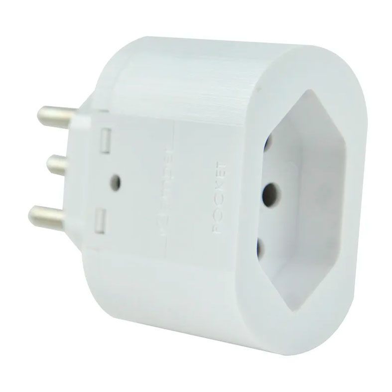 Filtro de Linha iClamper Pocket 3P Branco 10A, 010200