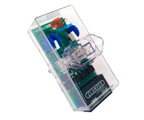 Protetor Elétrico Clamper Energia + Ethernet RJ45 Entrada e Saída, 010746