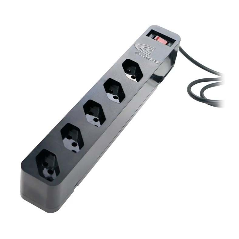 Filtro de linha DPS Clamper iClamper Energia 5 Tomadas Preto, 010872