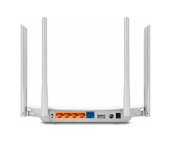 Roteador Wireless TP-Link AC1200 Dual Band 4 Antenas Branco, Archer C5W