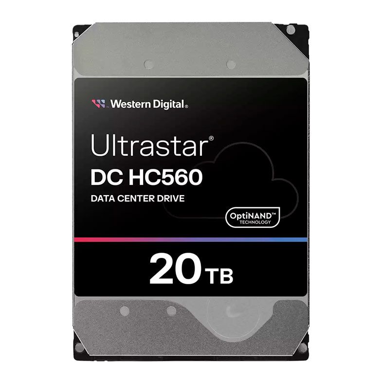 HD Western Digital Ultrastar DC HC560, 20TB, 3.5, 7200RPM, SAS 12 Gb/s, Cache 512MB, 0F38652