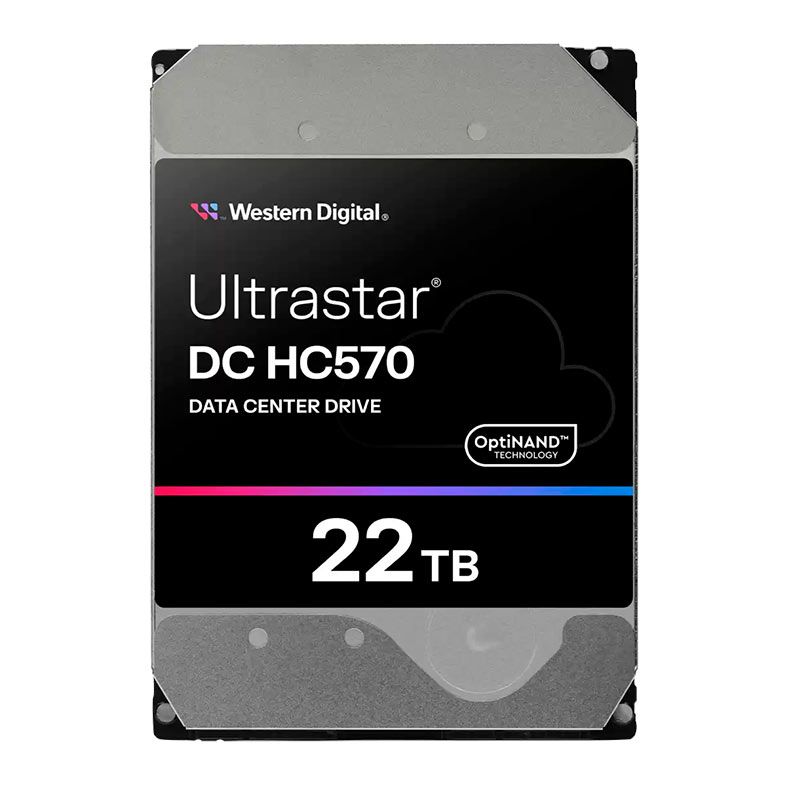 HD Western Digital Ultrastar DC HC570, 22TB, 3.5, 7200RPM, SAS 12 Gb/s, Cache 512MB, 0F48052