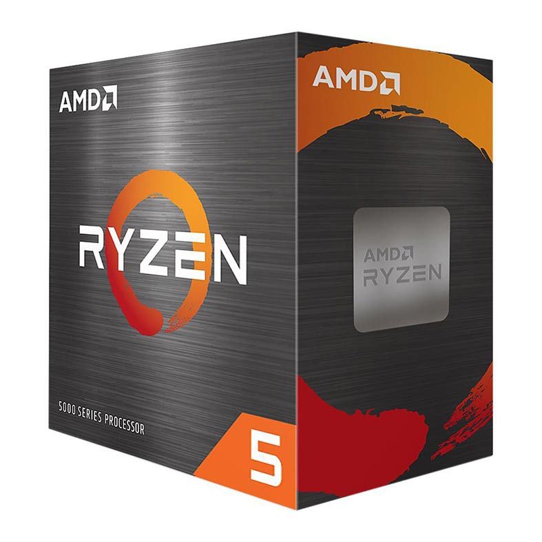 Processador AMD Ryzen 5 5600X, 6-Core, 12-Threads, 3.7GHz (4.6GHz Turbo), Cache 35MB, AM4, 100-100000065BOX-BR