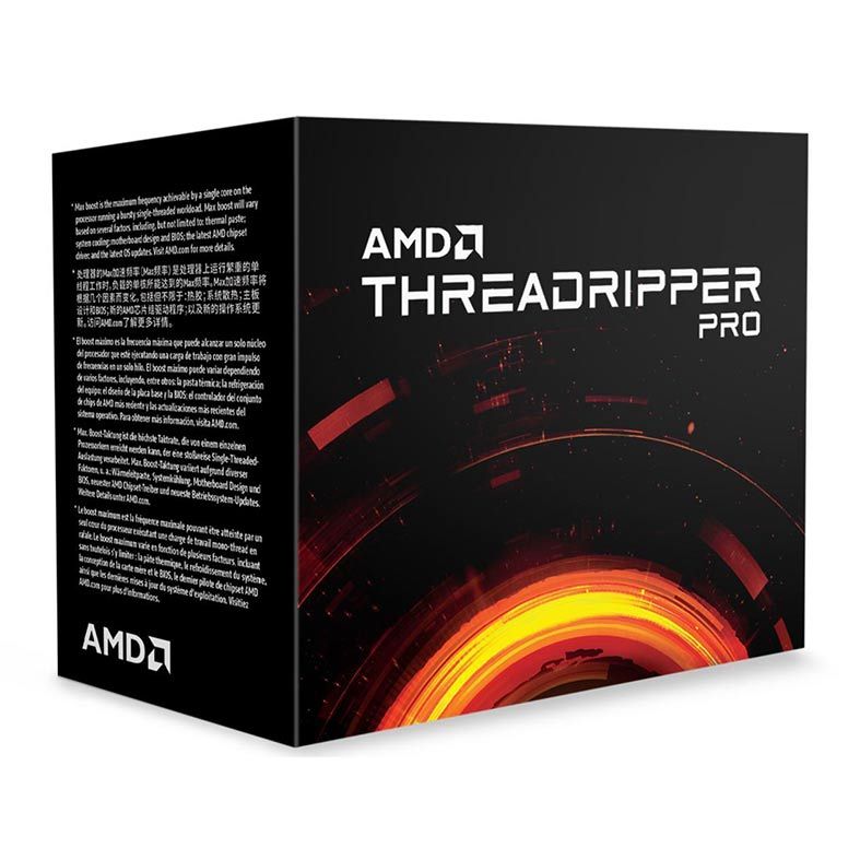Processador AMD Ryzen Threadripper PRO 3995WX, 64-Core, 128-Threads, 2.7GHz (4.2GHz Turbo), Cache 288MB, sWRX8, 100-100000087WOF