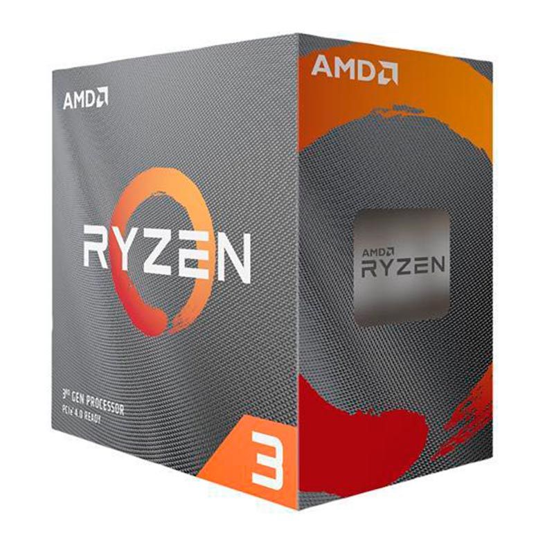 AMD Ryzen 3 3300X 4コア CPU Processador AMD Ryzen 3 3300X, 4-Core, 8-Threads, 3.8Ghz (4.3Ghz