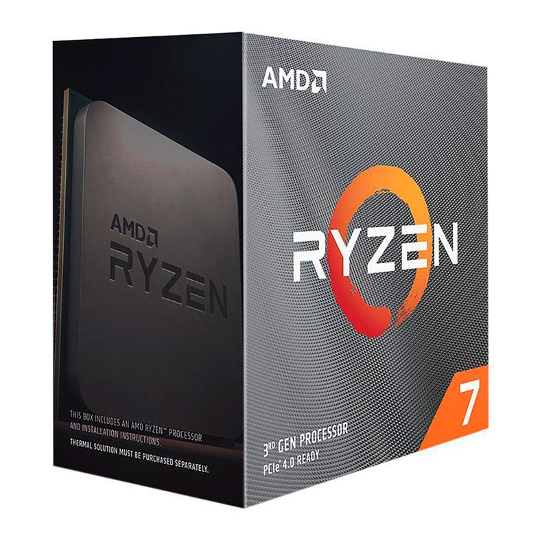 Processador AMD Ryzen 7 3800XT, 8-Core, 16-Threads, 3.9GHz (4.7GHz Turbo), Cache 36MB, AM4, 100-100000279WOF