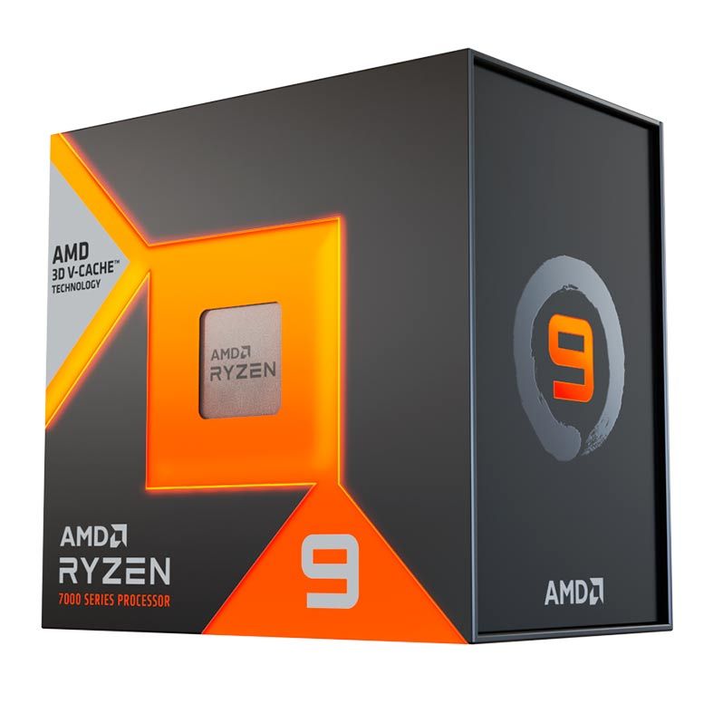 Processador AMD Ryzen 9 7900X3D, 12-Core, 24-Threads, 4.4GHz (5.6GHzTurbo), Cache 140MB, AM5, 100-100000909WOF