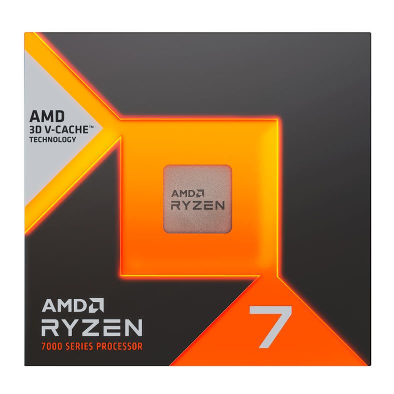 Processador AMD Ryzen 7 7800X3D, 8-Core, 16-Threads, 4.2GHz (5.0GHzTurbo), Cache 104MB, AM5, 100-100000910WOF-BR