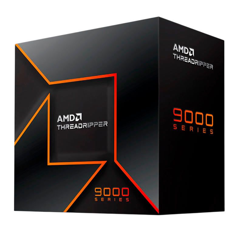 Processador AMD Ryzen Threadripper 9980X, 64-Core, 128-Threads, 3.2GHz (5.4GHz Turbo), Cache 256MB, sTR5, 100-100001593WOF