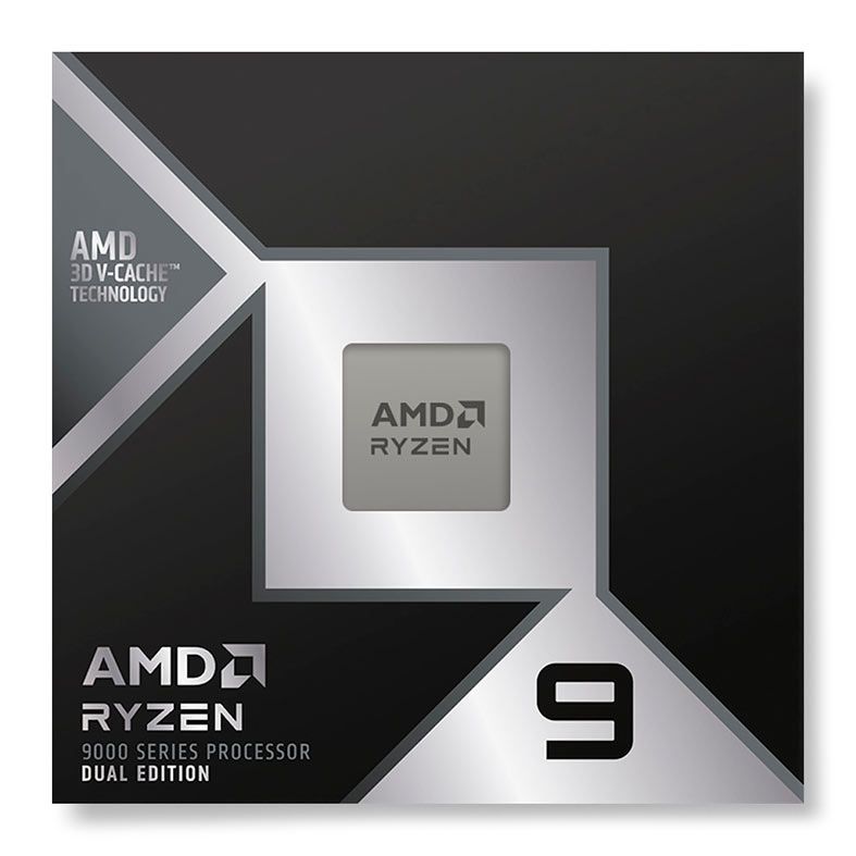 Processador AMD Ryzen 9 9950X3D2 Dual Edition, 16-Core, 32-Threads