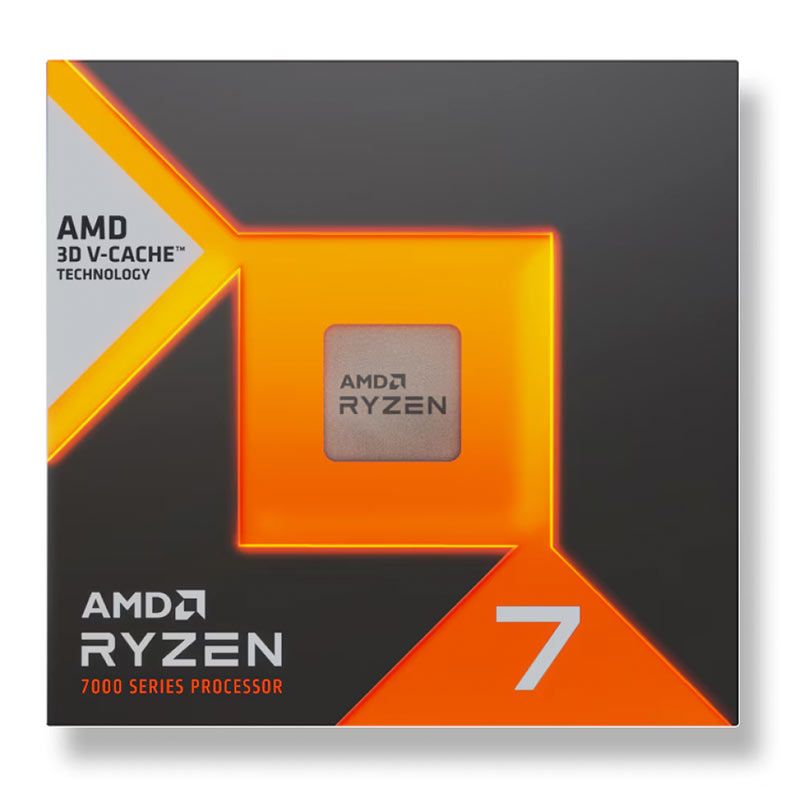 Processador AMD Ryzen 7 7700X3D, 8-Core, 16-Threads, 4.0GHz (4.5GHz Turbo), Cache 104MB, AM5, 100-100002235WOF