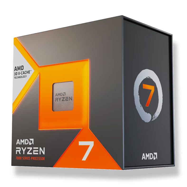 Processador AMD Ryzen 7 7700X3D, 8-Core, 16-Threads, 4.0GHz (4.5GHz Turbo), Cache 104MB, AM5, 100-100002235WOF