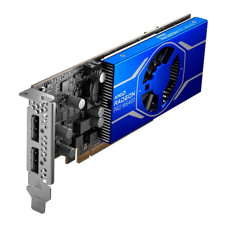 Placa de Video AMD Radeon PRO W6400, 4GB, GDDR6, 64-bit, 100-506189