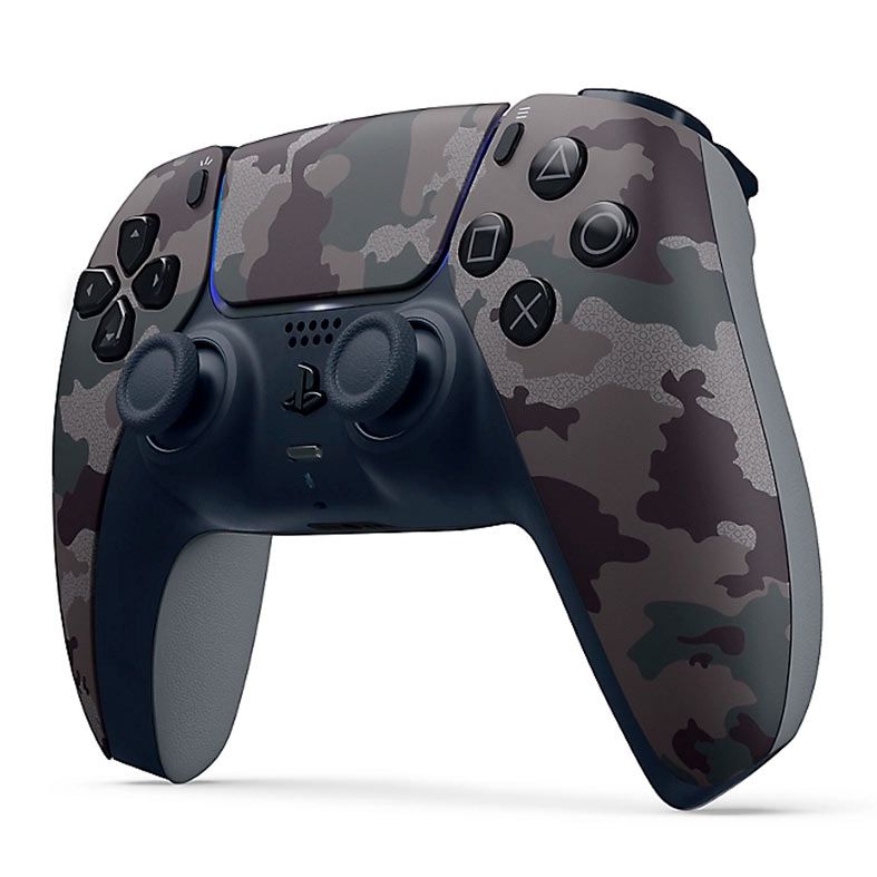 Controle DualSense Sony PS5 Gray Camouflage, Wireless, 1000050331